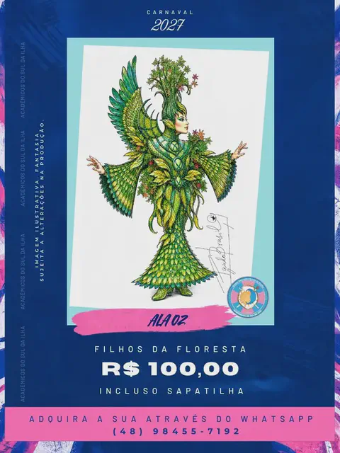 Fantasia Ala 02 — Filhos da Floresta, Carnaval 2027